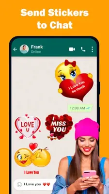 Gif Stickers For Whatsapp android App screenshot 7